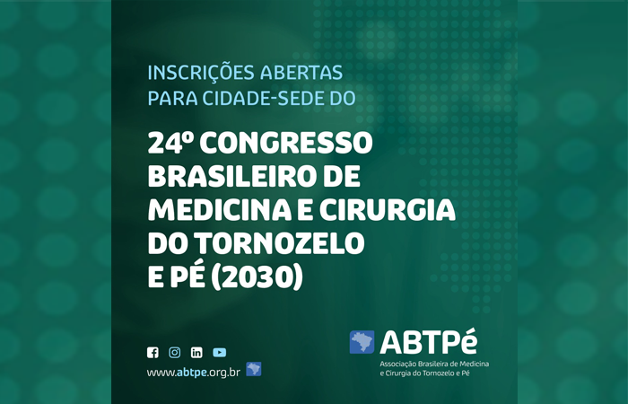 Candidatura de cidade para sede do 24º Congresso ABTPé (2030)